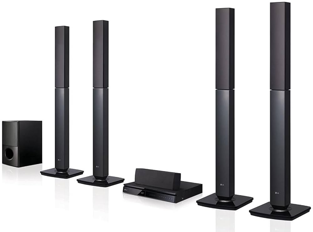 LG Home Theater AV LHD 657 5.1 Channel Audio System