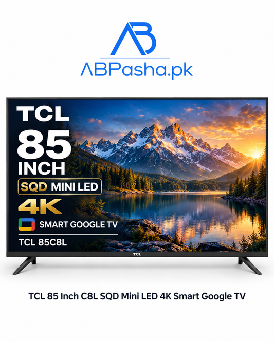 TCL 85 Inch C8L SQD Mini LED 4K Smart Google TV 85C8L