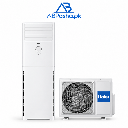 Haier 2 Ton DC Inverter Cabinet AC HPU 24HE 013DC T3 Heat & Cool