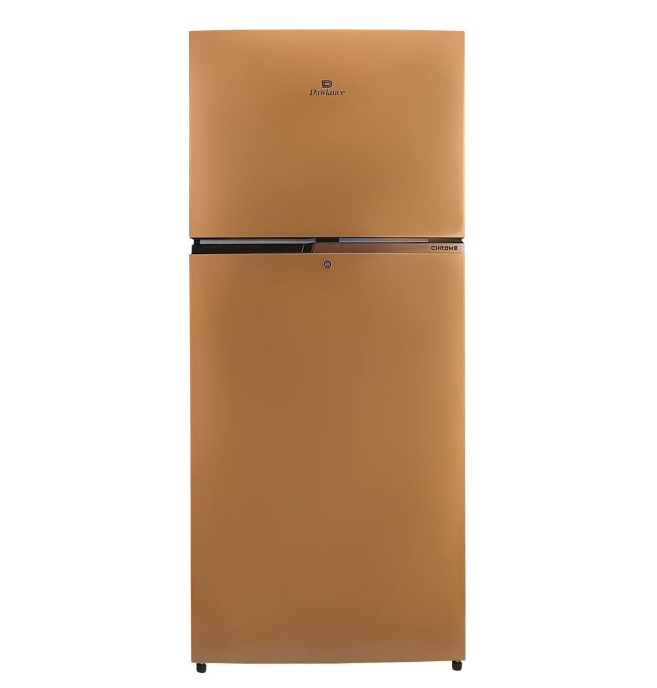 9193LF Chrome Pearl Copper Double Door Refrigerator