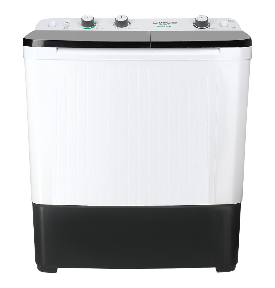 DW-10500 TWIN TUB CLEAR LID (WHITE) Twin Tub Washing Machine