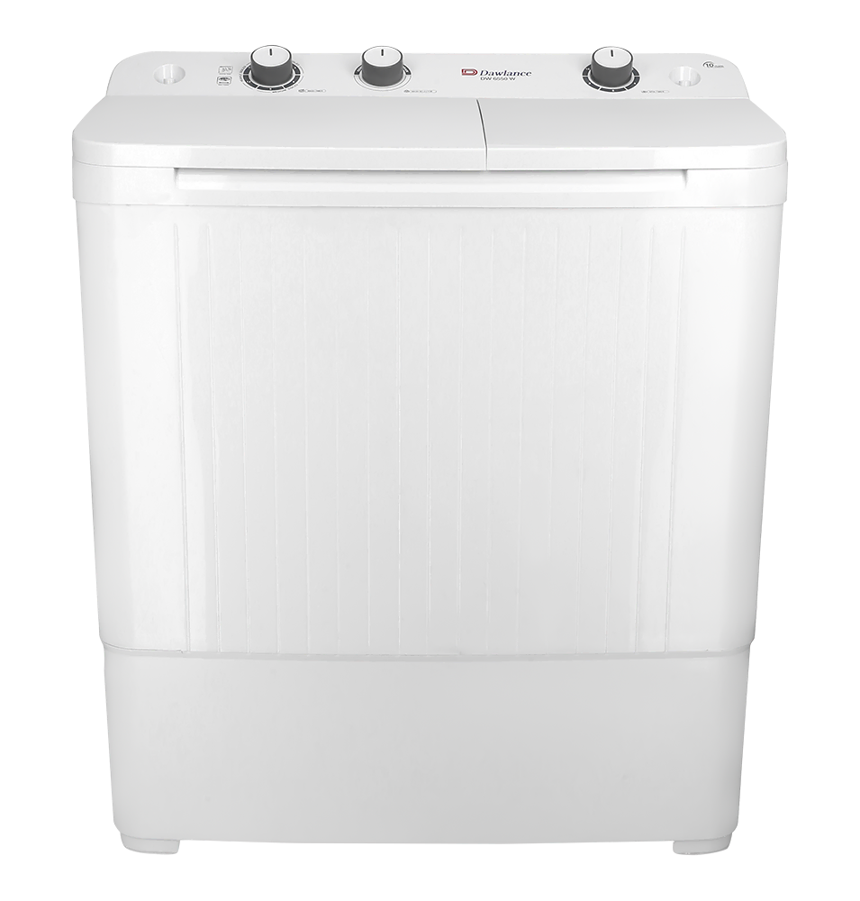 DW 6550 TWIN TUB WHITE LID (WHITE) Twin Tub Washing Machine