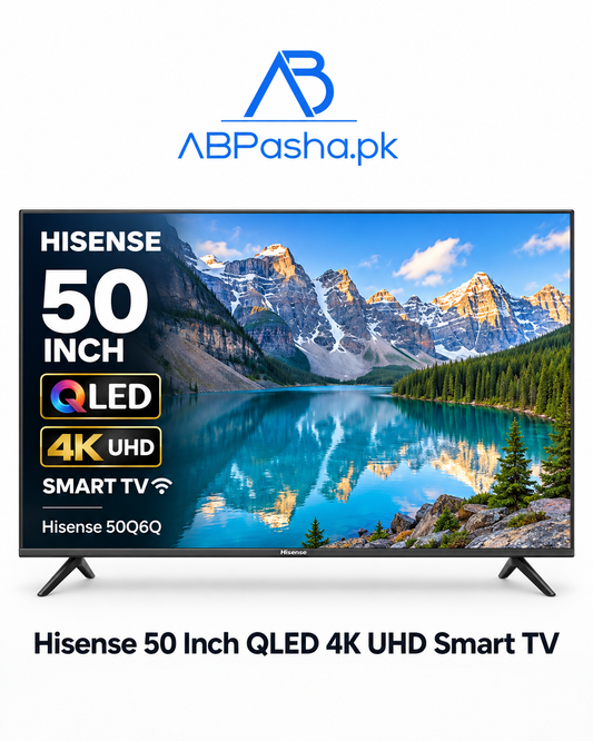 Hisense 50 Inch QLED Smart TV 50Q6Q Q6Q Series 4K UHD