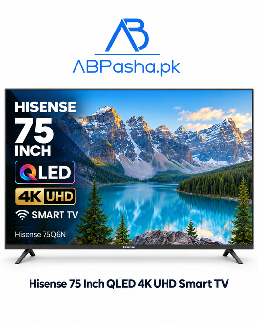Hisense 75 Inch QLED Smart TV 75Q6N Q6Q Series 4K UHD