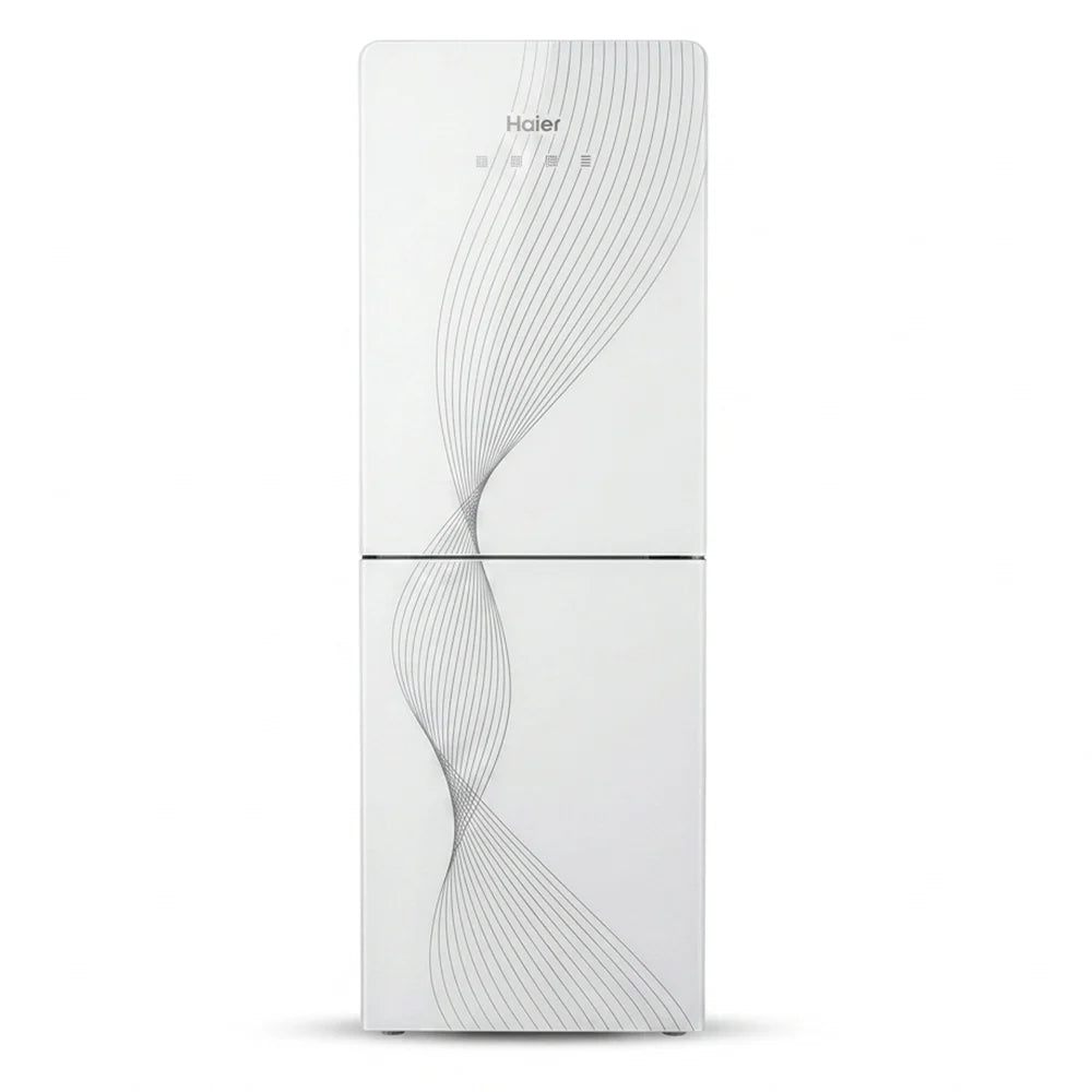 Haier Water Dispenser HDR TC2C1GS PK Hot & Cold 2 Tap with Mini Refrigerator