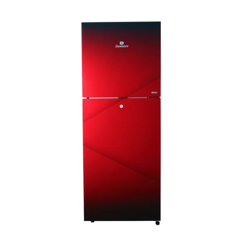 9178LF Acce Coral Red Double Door Refrigerator