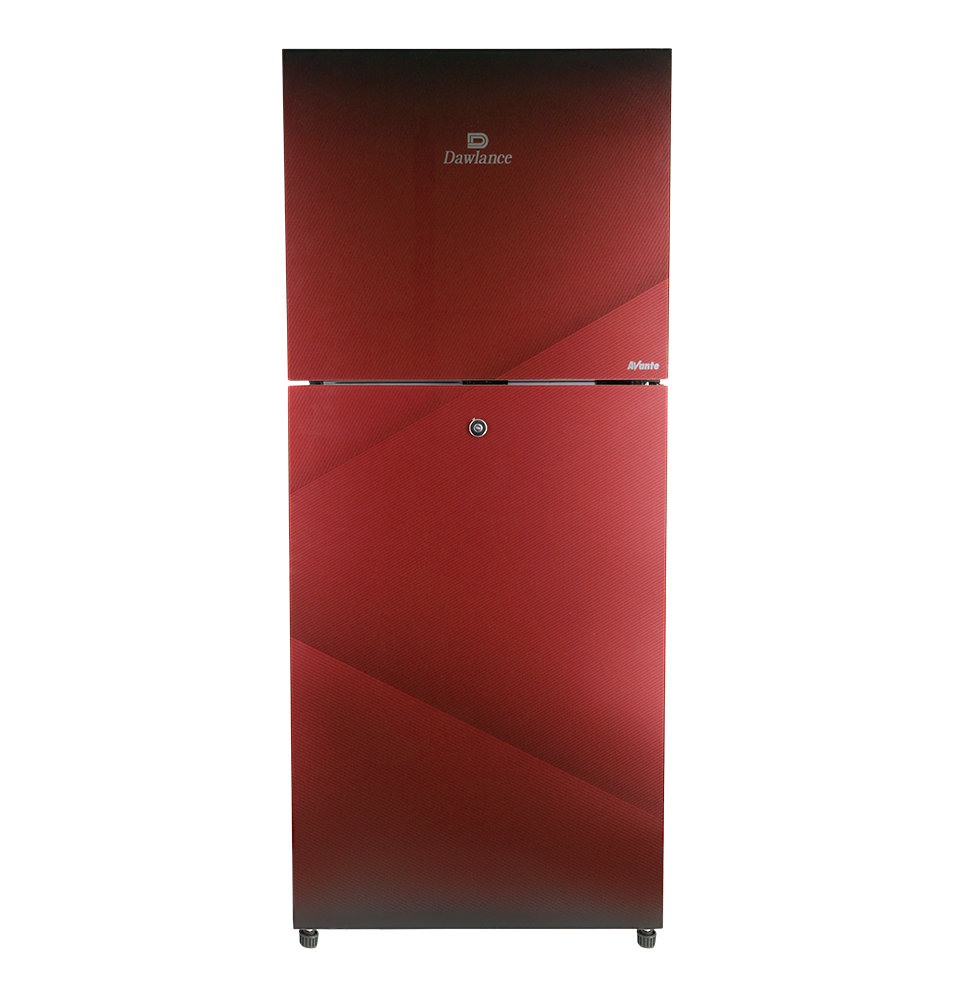 9140WB Avante Pearl Red Double Door Refrigerator