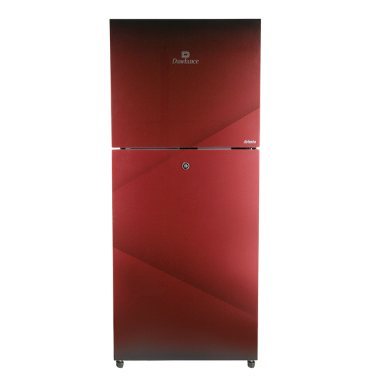 9140WB Avante Pearl Red Double Door Refrigerator