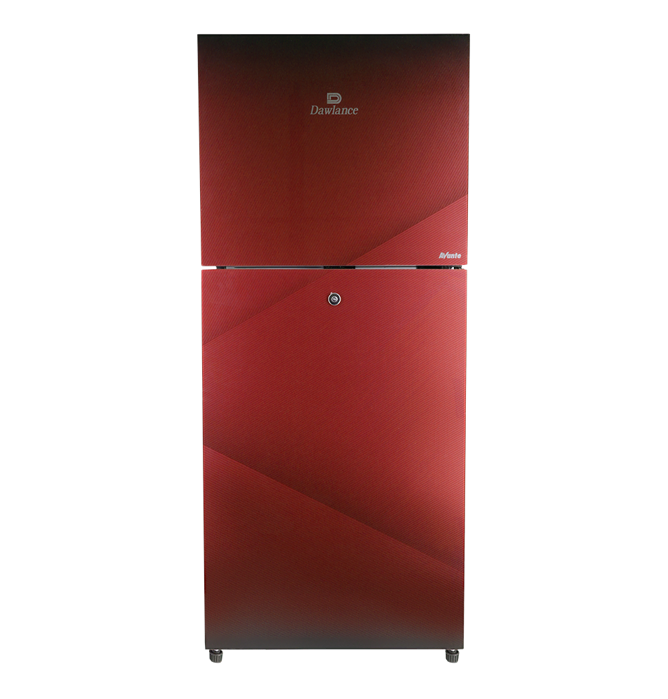 9169WB Avante Pearl Red Double Door Refrigerator