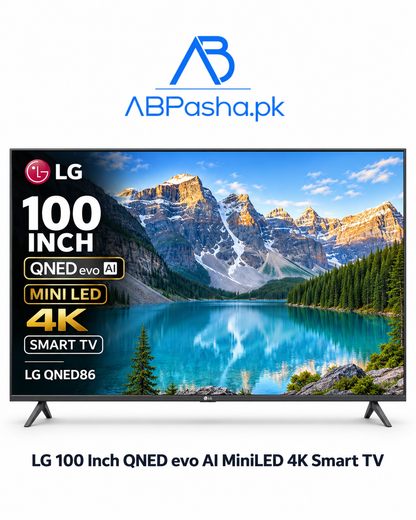 100 Inch LG QNED evo AI QNED86 MiniLED 4K Smart TV 2025