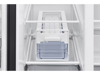 Side-by-Side Refrigerator Twist Ice Maker 655L
