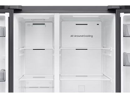 Side-by-Side Refrigerator Twist Ice Maker 655L