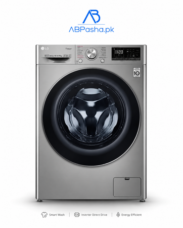 LG F4V5RGP2T 10.5 Kg Washer & 7 Kg Dryer Front Load AI DD™ Washing Machine